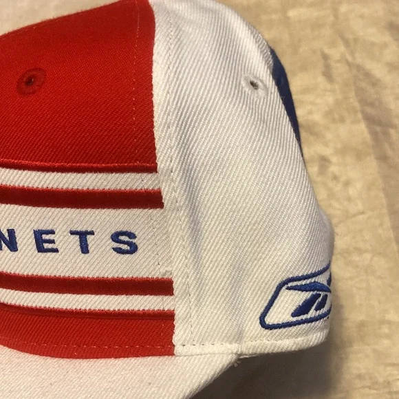 Vintage Reebok New Jersey Nets Hardwood Classics Fitted Hat - Picture 3 of 6